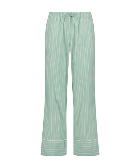 Pantalon de pyjama en Coton, Vert