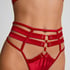 Hoog uitgesneden string met hoge taille Noeki, Rood