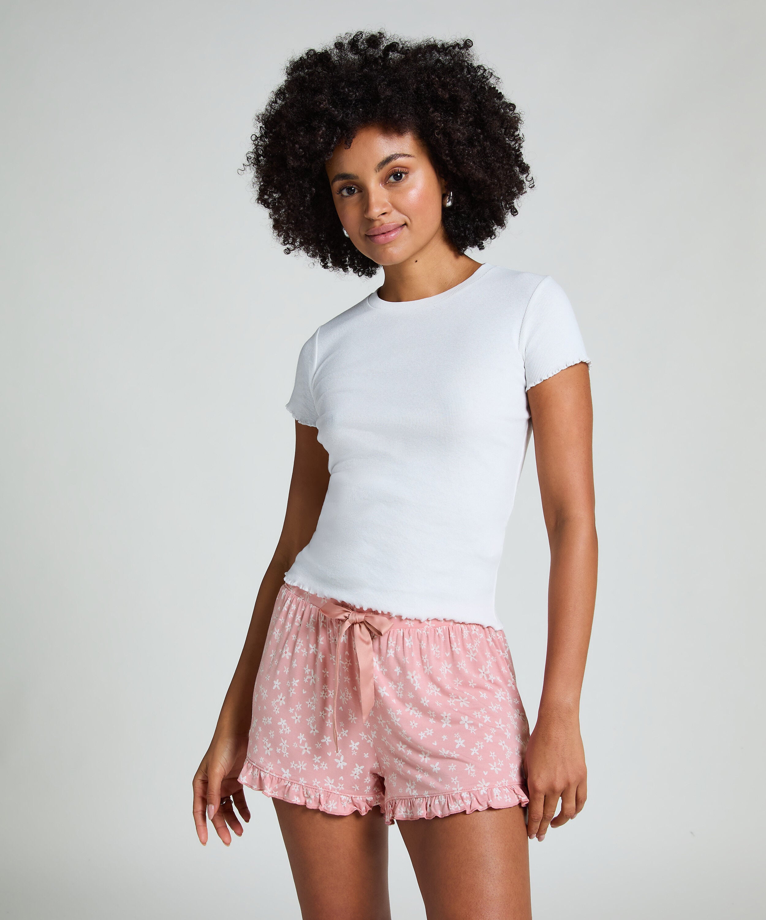 Katoenen shirt met korte mouwen