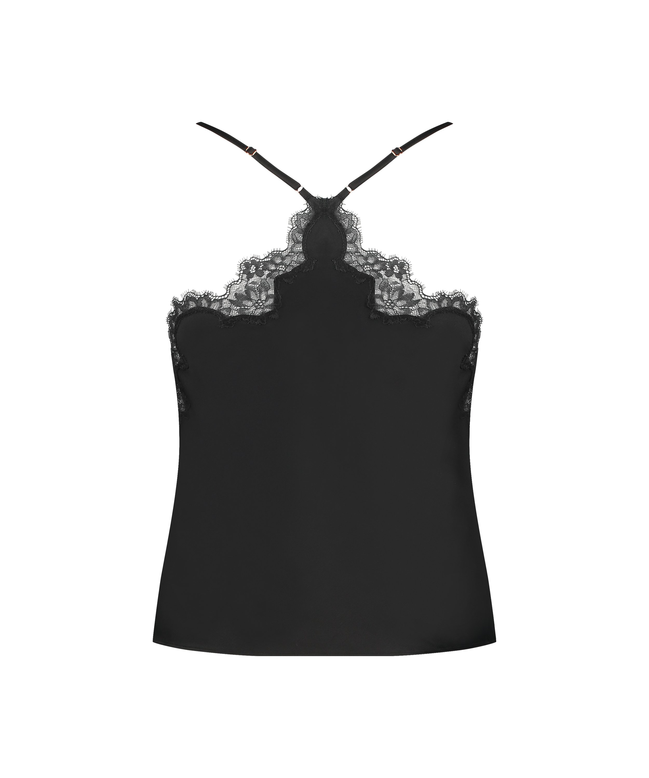 Cami top Lace Sophia, Zwart, main