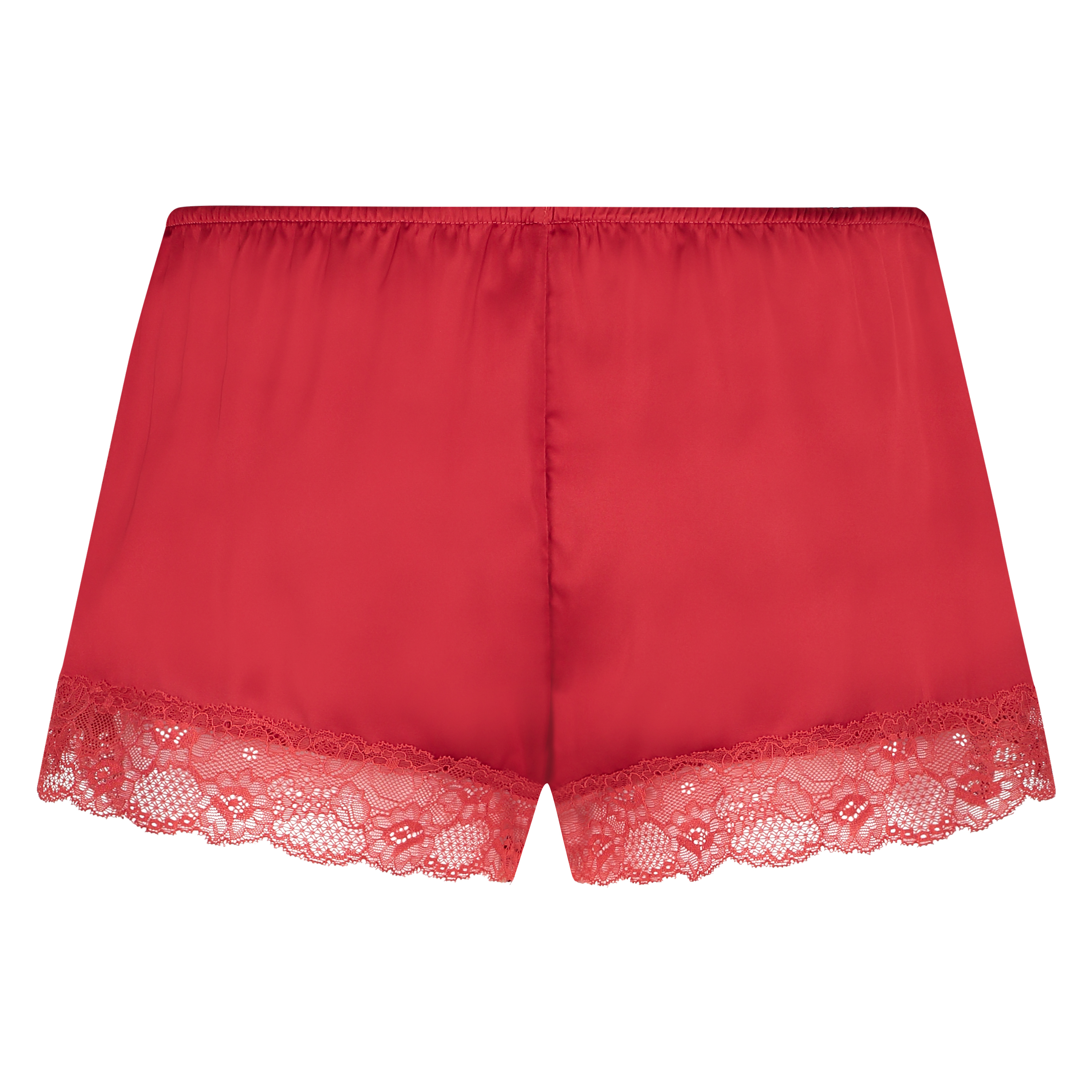 Pyjama short Satin, Rood, main