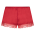 Pyjama short Satin, Rood