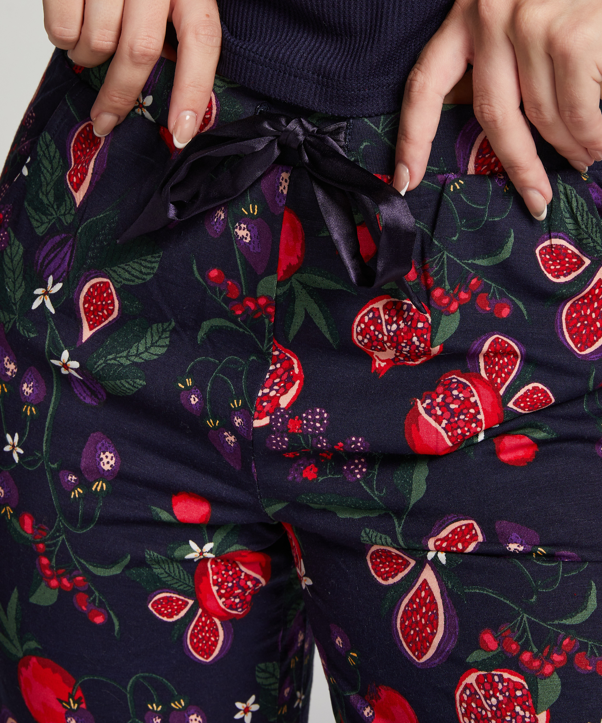 Pantalon de pyjama Jersey, Bleu, main