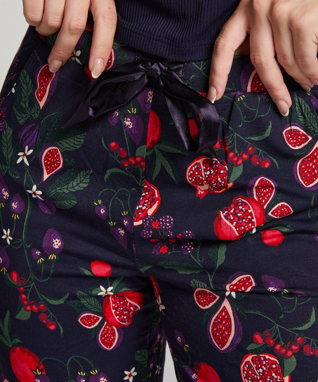 Pantalon de pyjama Jersey, Bleu