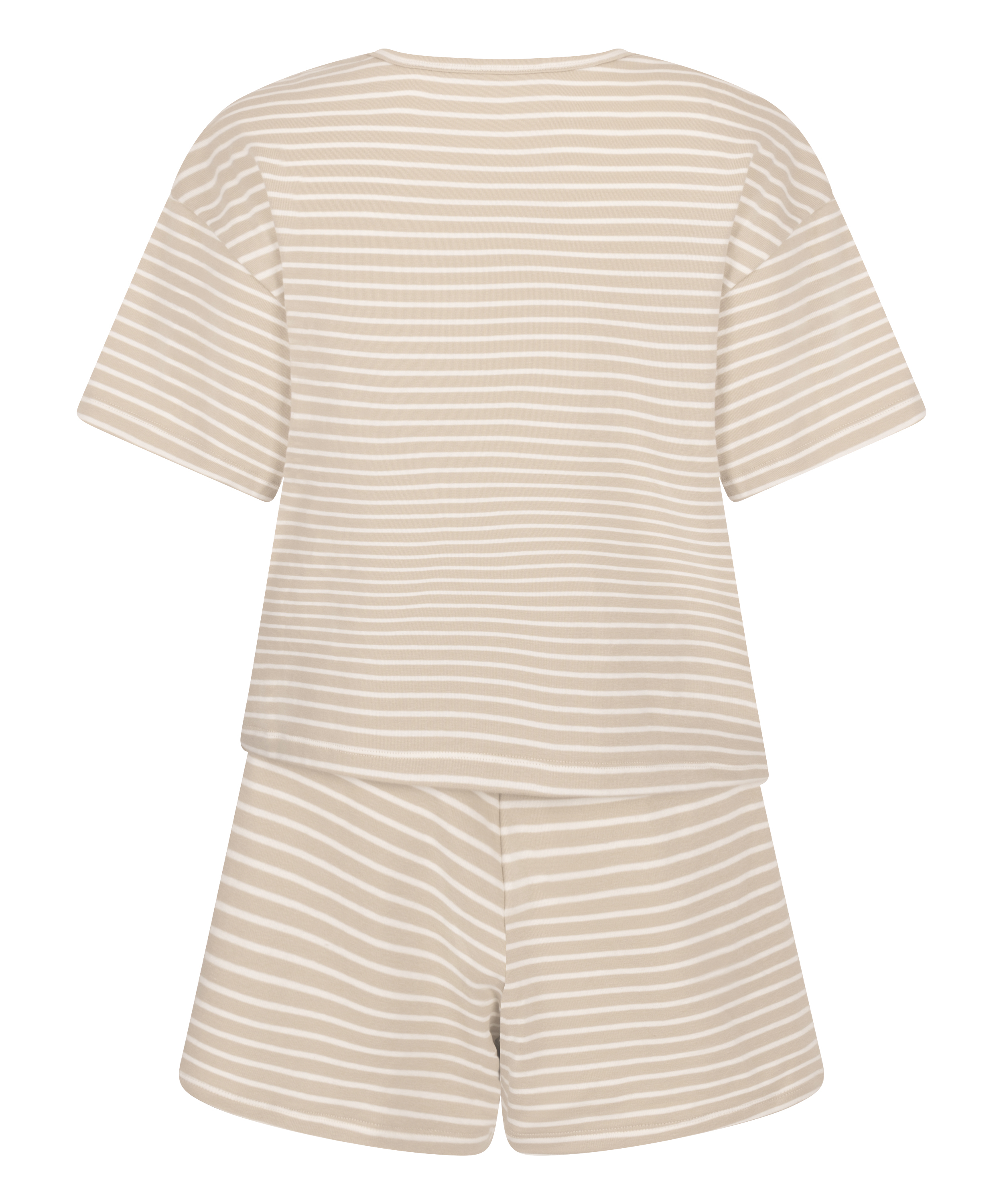 Pyjama-Set Jersey, Beige, main