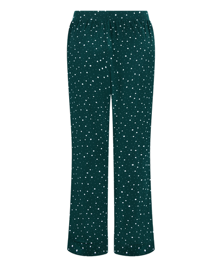 Pantalon de pyjama Jersey, Vert