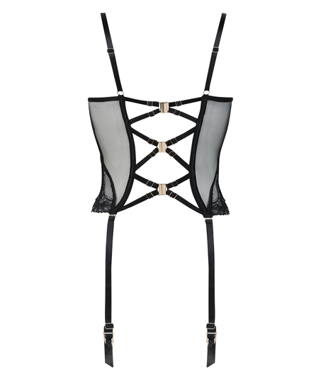 Bustier Belladonna, Zwart