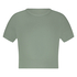 HKMX Sport cropped top Seamless, Groen