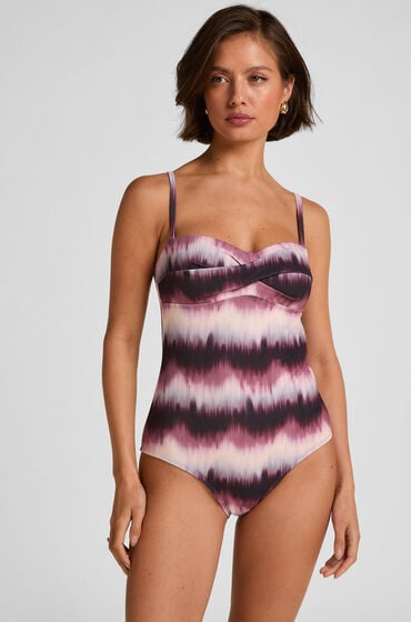 Hunkemöller Badpak Mauritius Paars