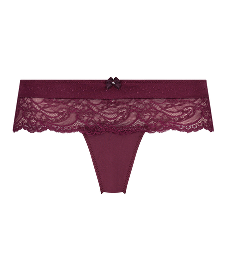 Boxer string Sophie, Pourpre