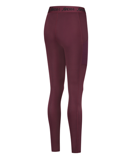 HKMX Regular waisted sport legging, Paars
