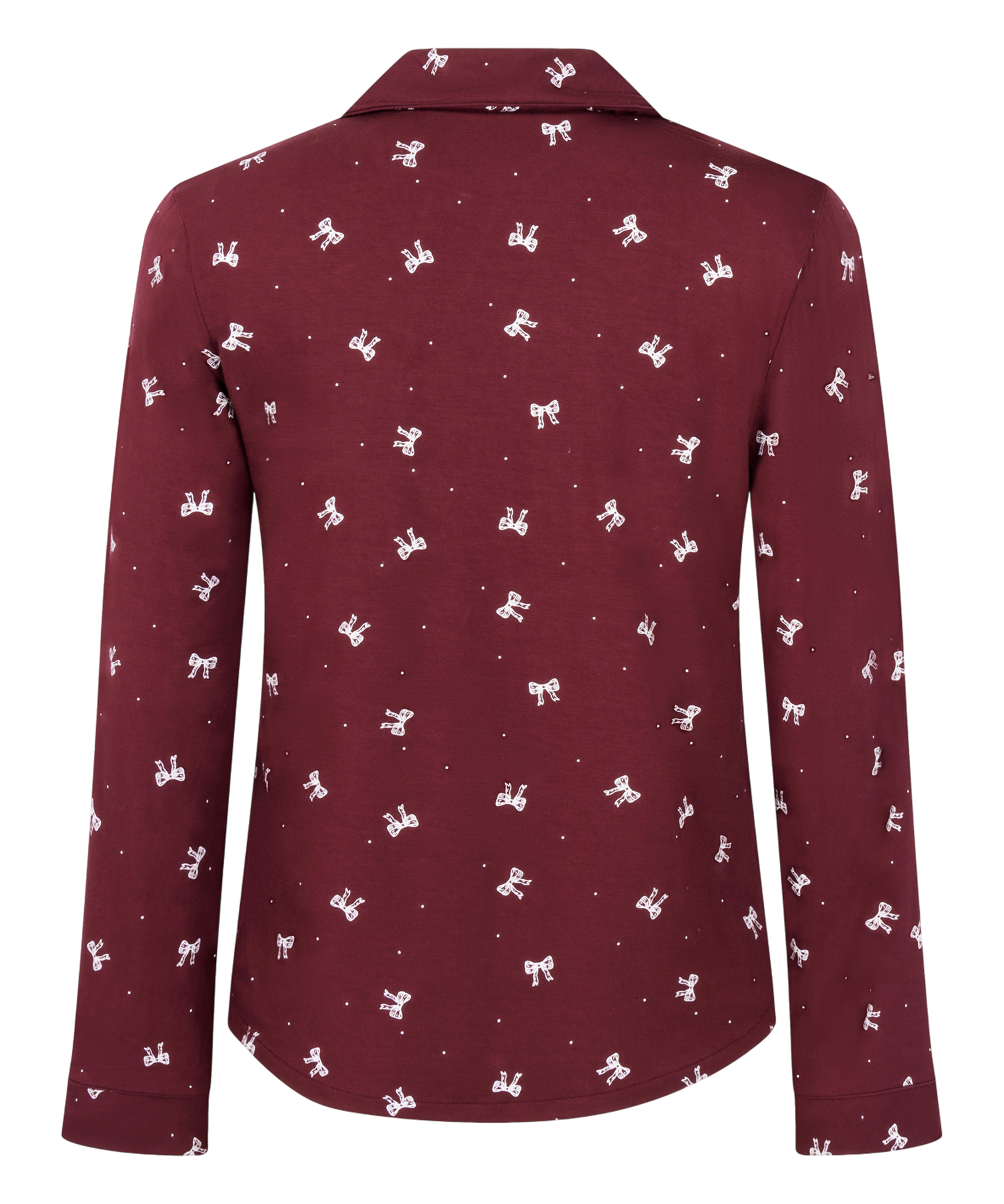 Veste &agrave; manches longues en jersey Essential, Pourpre, main