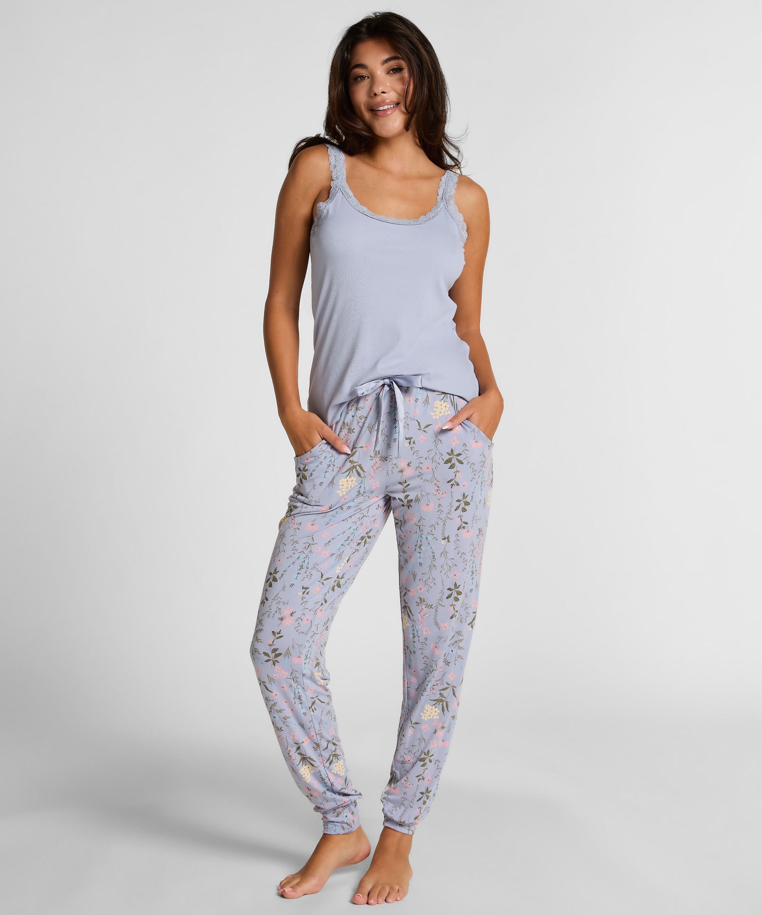 Petite pyjamabroek, Paars Petite pyjamabroek, Paars