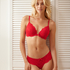 Brazilian short Teddy, Rood
