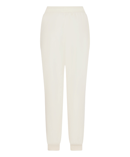 Jogger en polaire sportive, Blanc