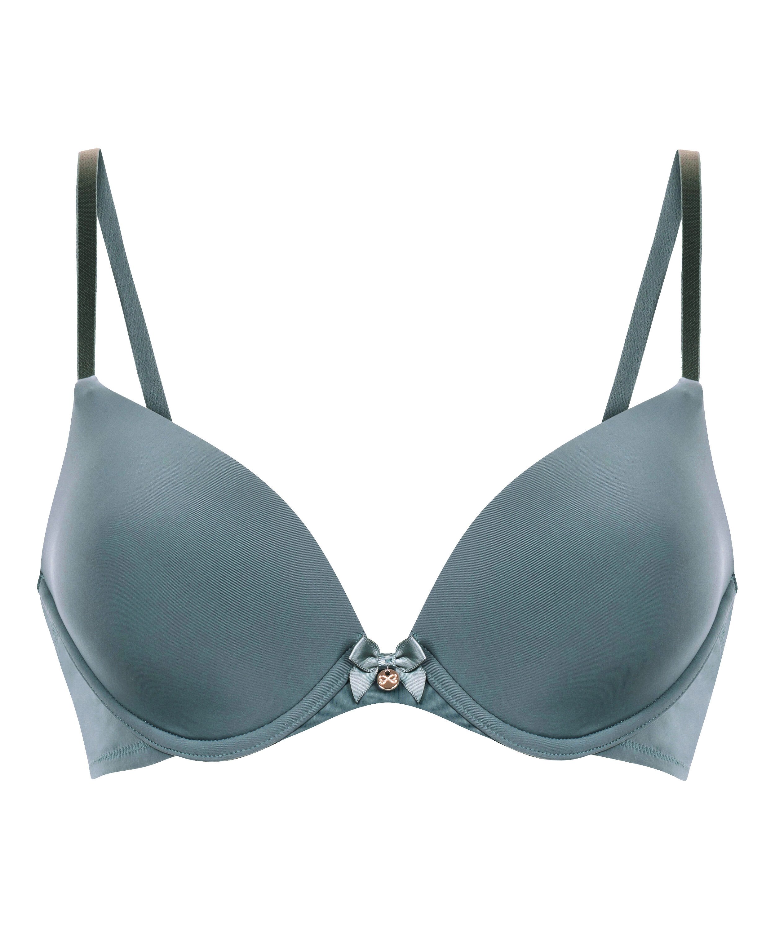 Voorgevormde beugel bh Plunge, Blauw