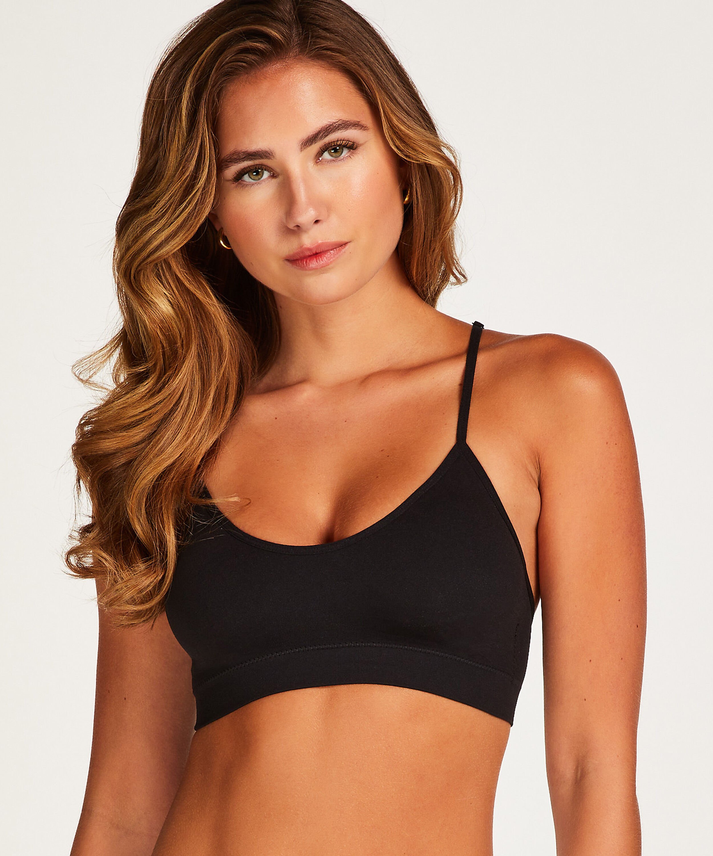 Naadloze bralette Marine