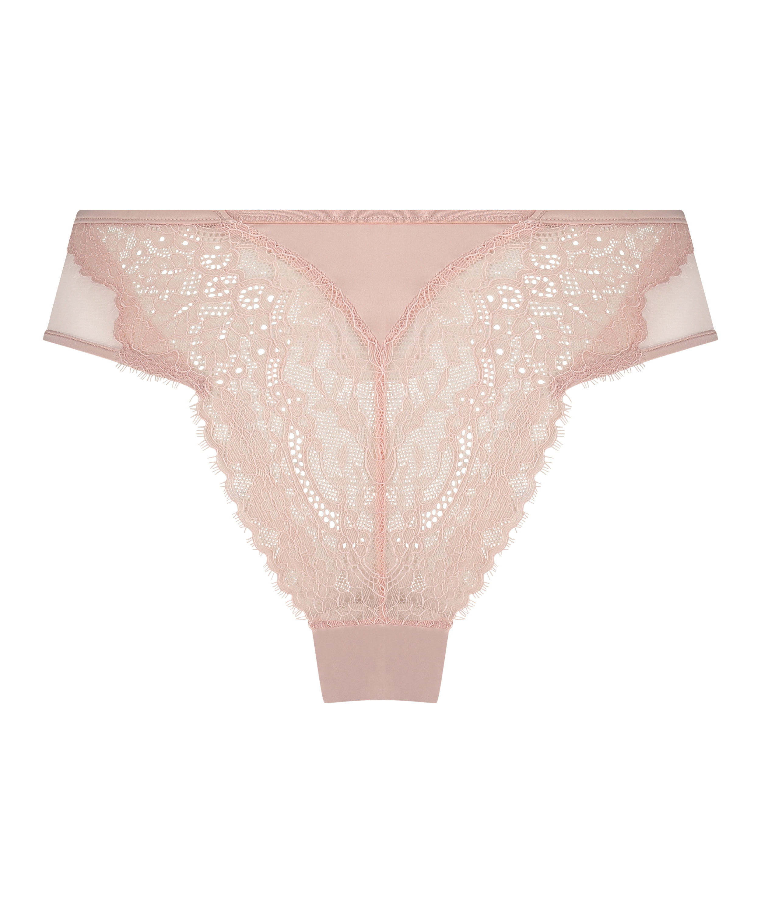 Slip brésilien Nicole, Rose, main