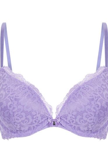 Hunkemöller Voorgevormde push-up beugel bh Marine Paars, foto 3