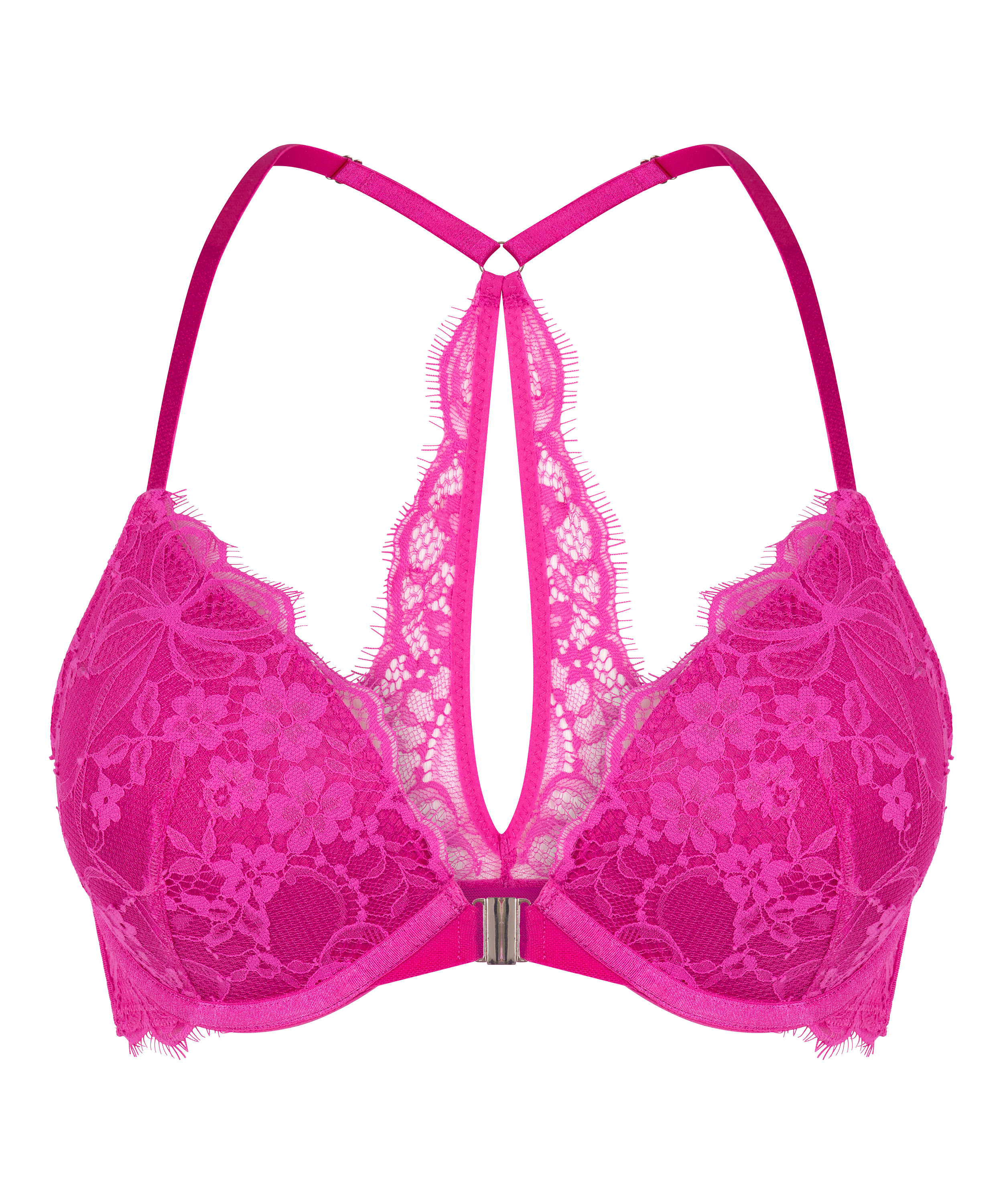 Soutien-gorge push-up Prina, Rose, main
