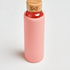Bouteille d'eau en verre, Rose