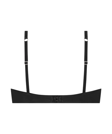 Niet-voorgevormde beugel bh Almendra, Zwart
