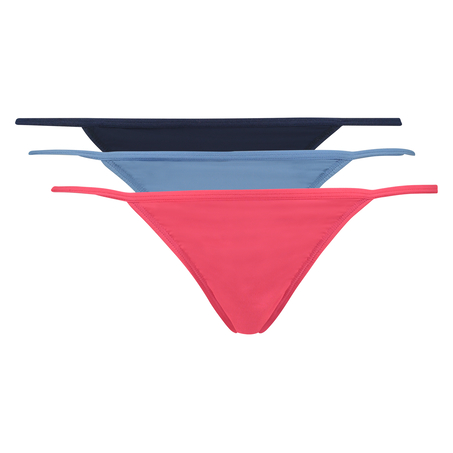 3-pack tangas micro, Roze