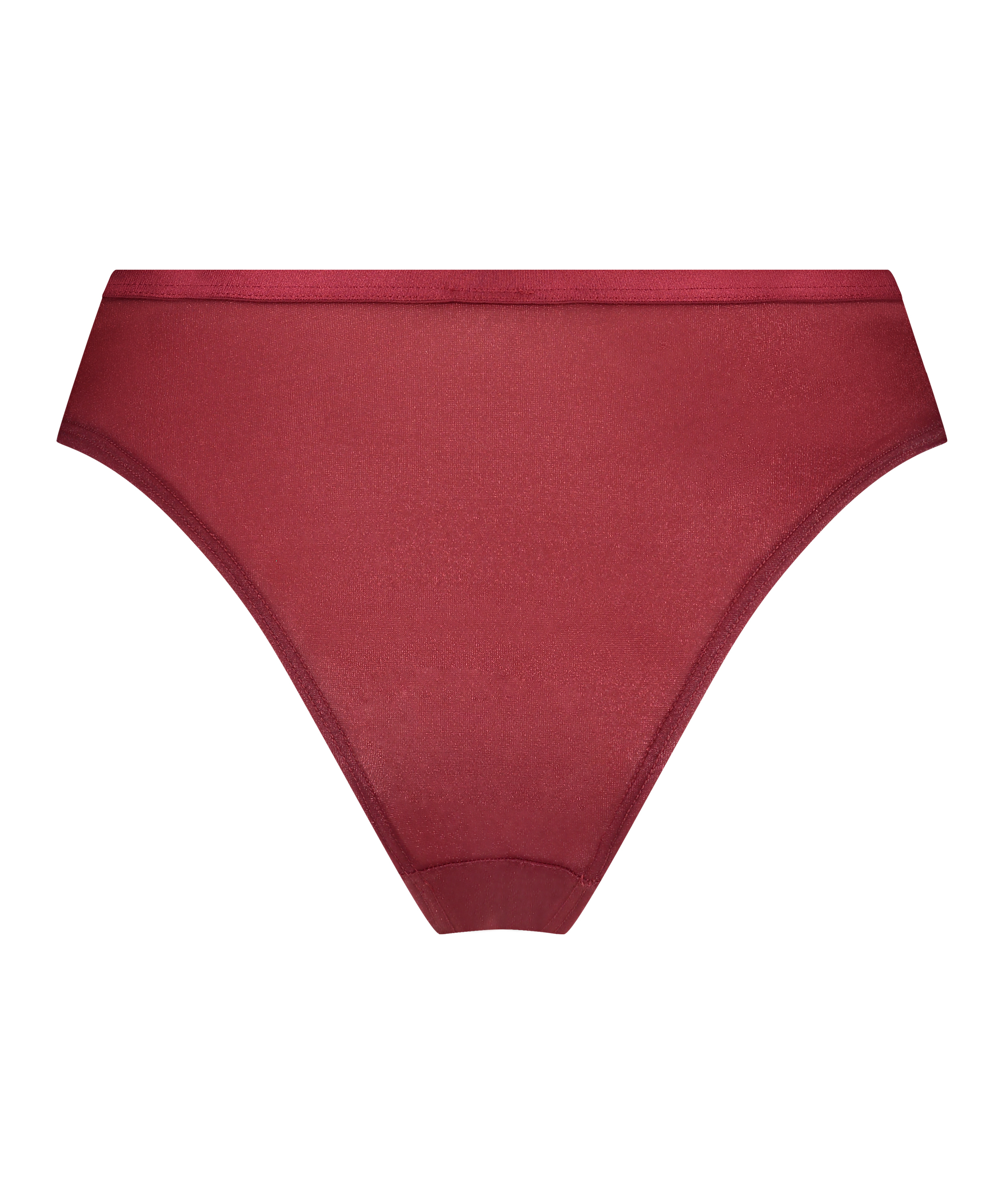 Slip br&eacute;silien Ivana, Rouge, main