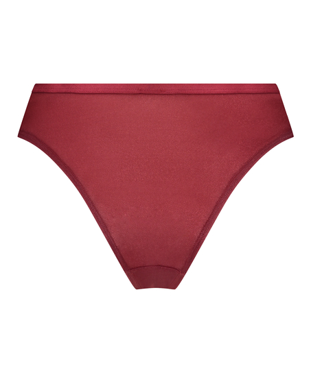 Slip br&eacute;silien Ivana, Rouge