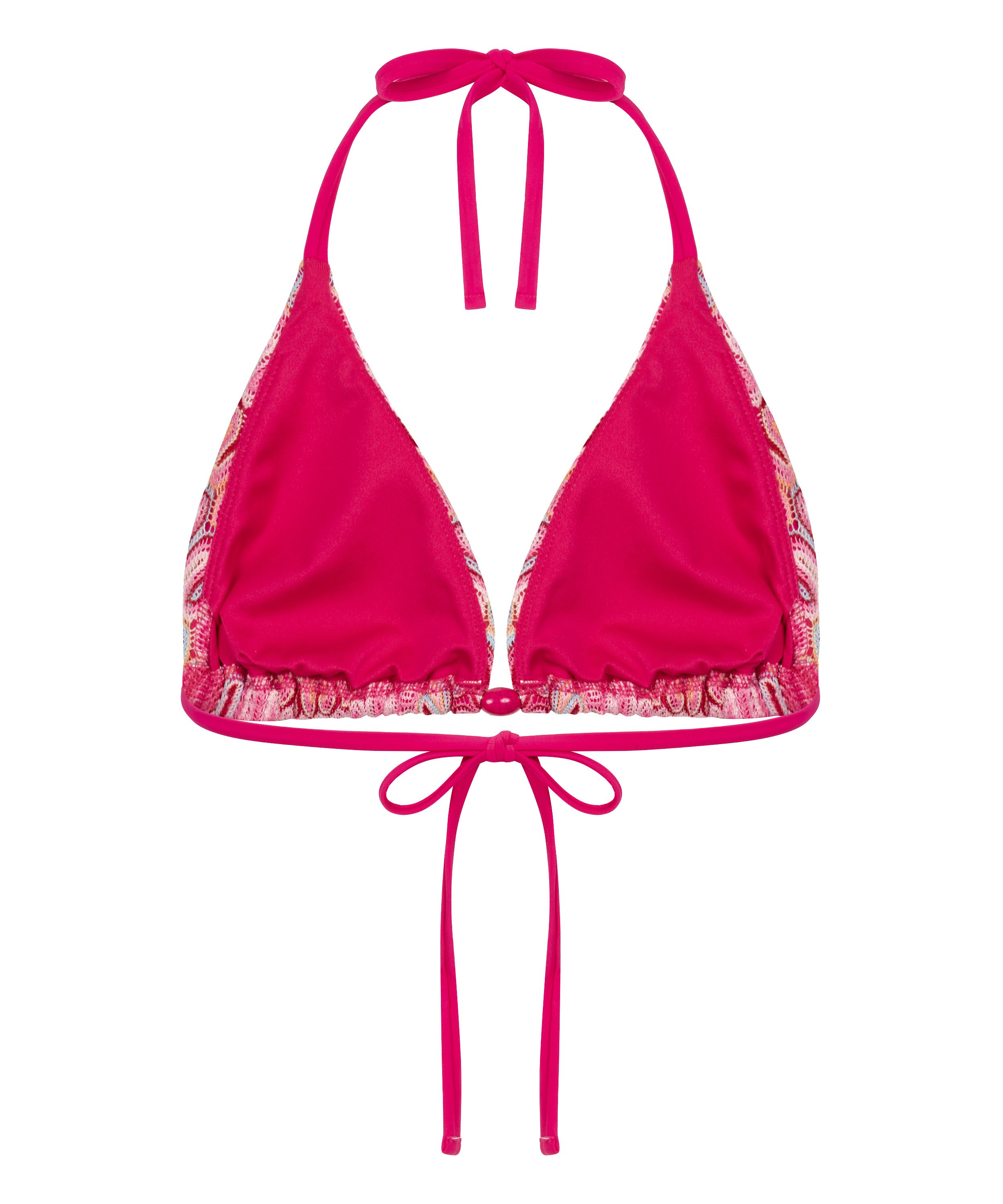 Triangel bikinitop Cali, Roze, main