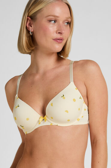 Hunkemöller Voorgevormde Beugel Bh Plunge Geel
