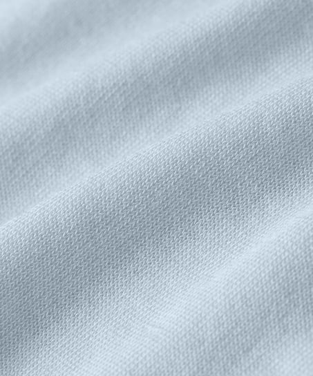 super soft Boothals shirt met Cashmere, Blauw