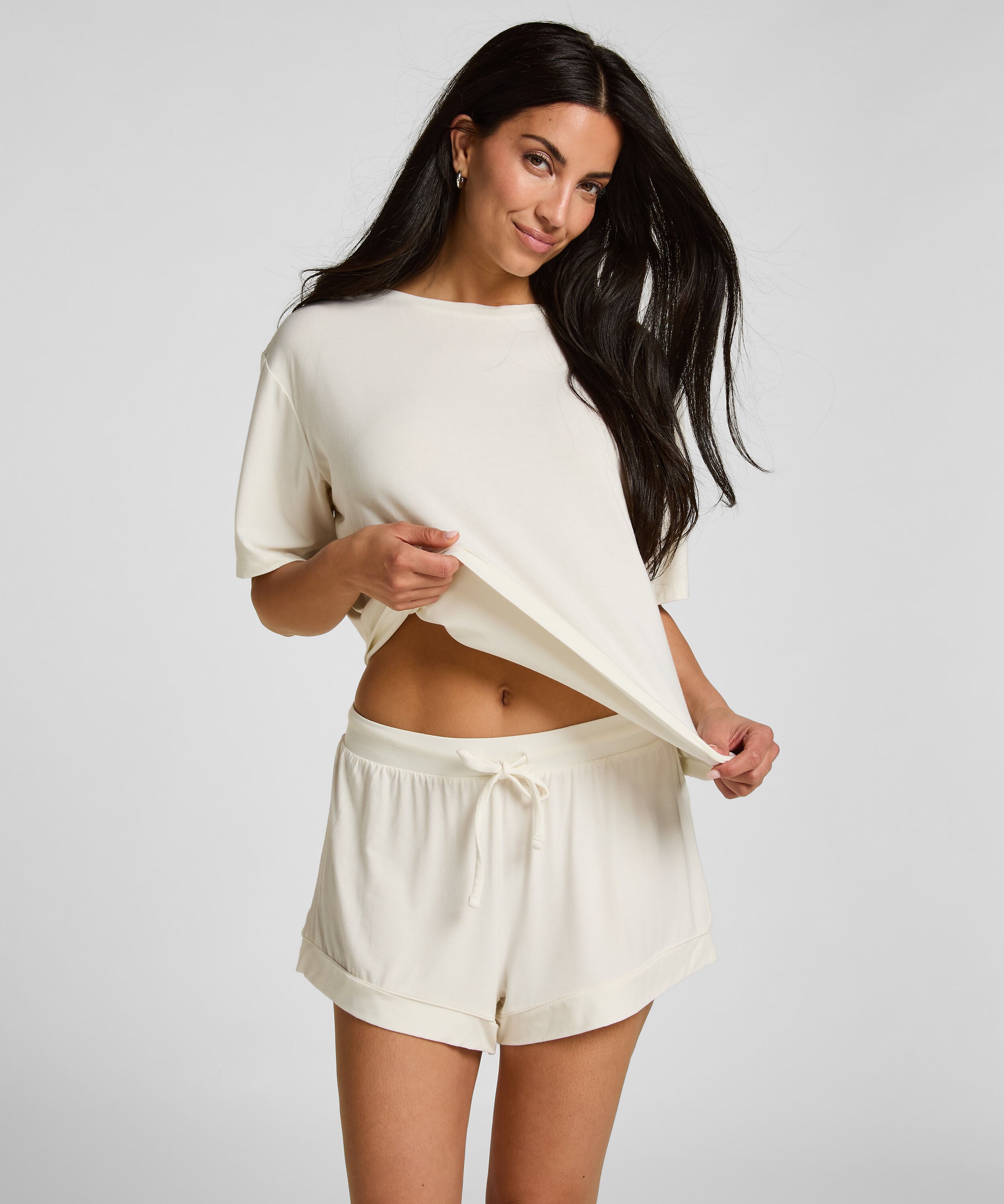 Pyjama Top Jersey Korte Mouw