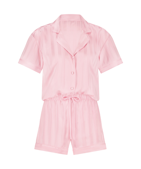 Pyjamaset Satin, Roze