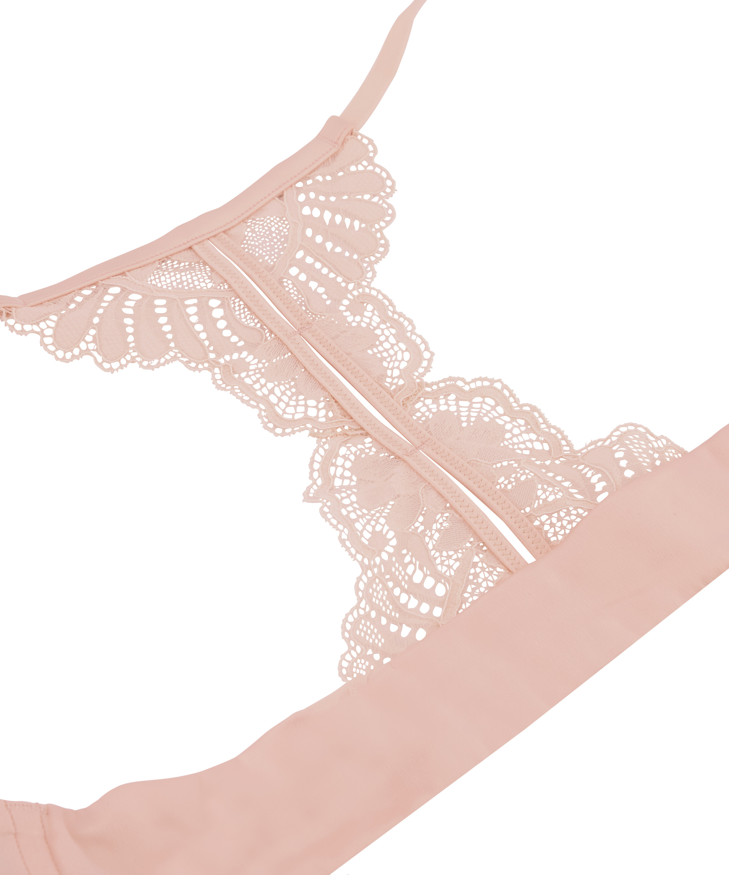 Soutien-gorge à armatures préformé push-up Antonia, Rose, main