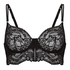 Soutien-gorge &agrave; armatures non-rembourr&eacute; longline Sabrina, Noir