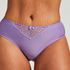 Slip taille haute Sophie, Pourpre