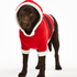 Fleece honden onesie, Rood