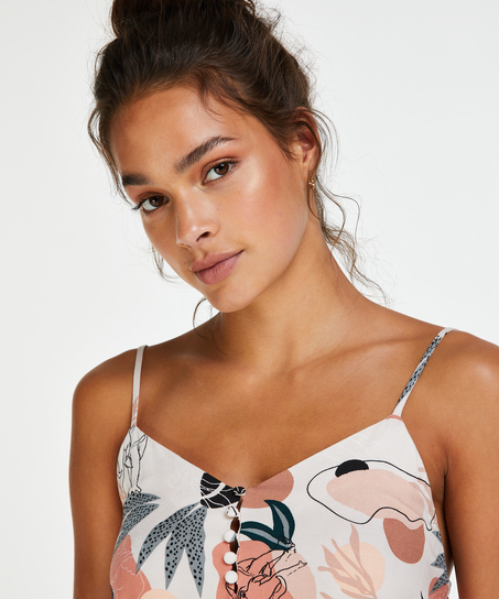 Camisole Tiss&eacute;e, Rose