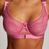 Soutien-gorge &agrave; armatures non-pr&eacute;form&eacute; Aurelia, Rose