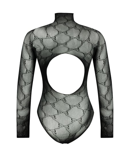 Body fishnet Hunkemöller, Zwart