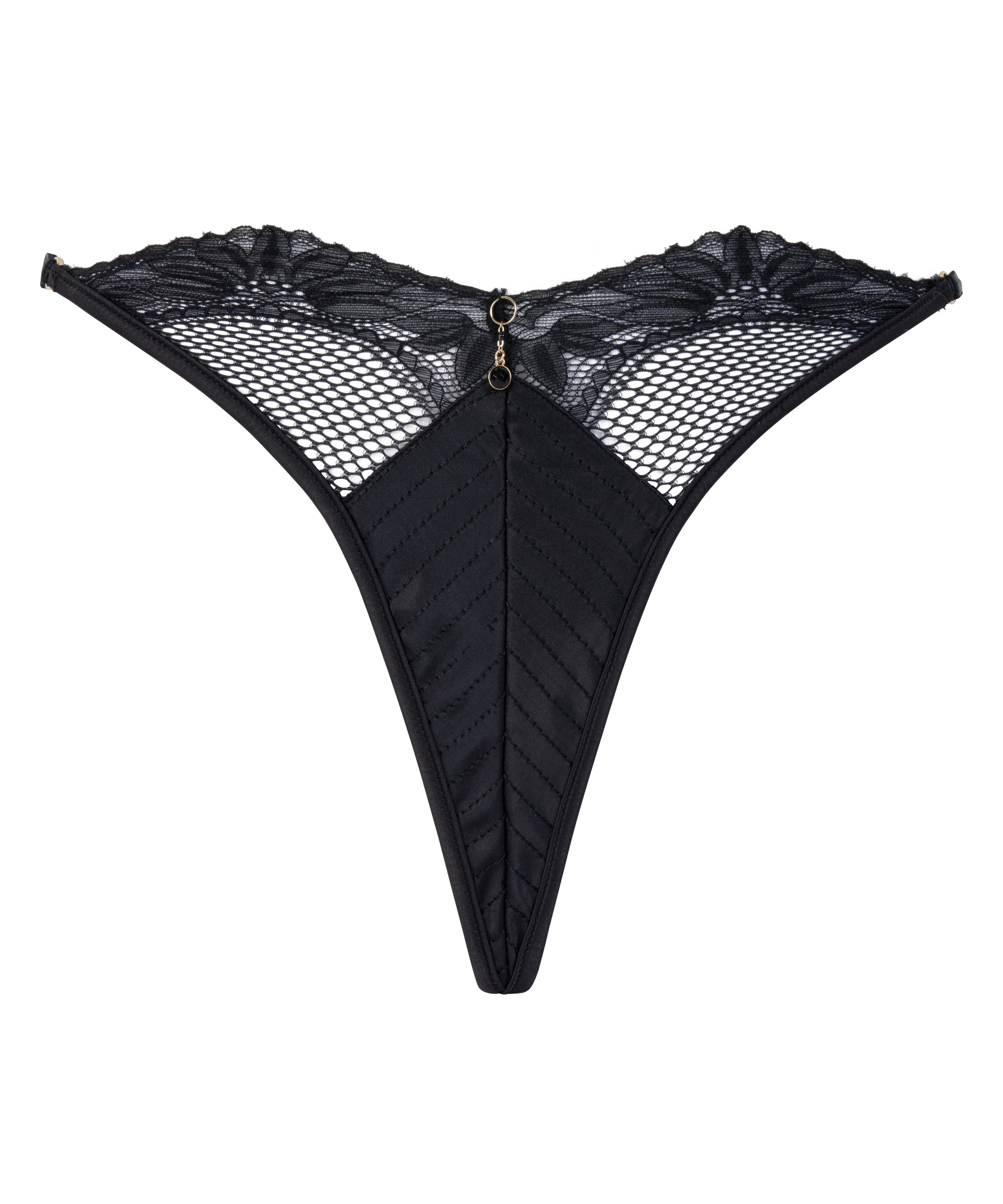 Belladonna Thong, Noir, main