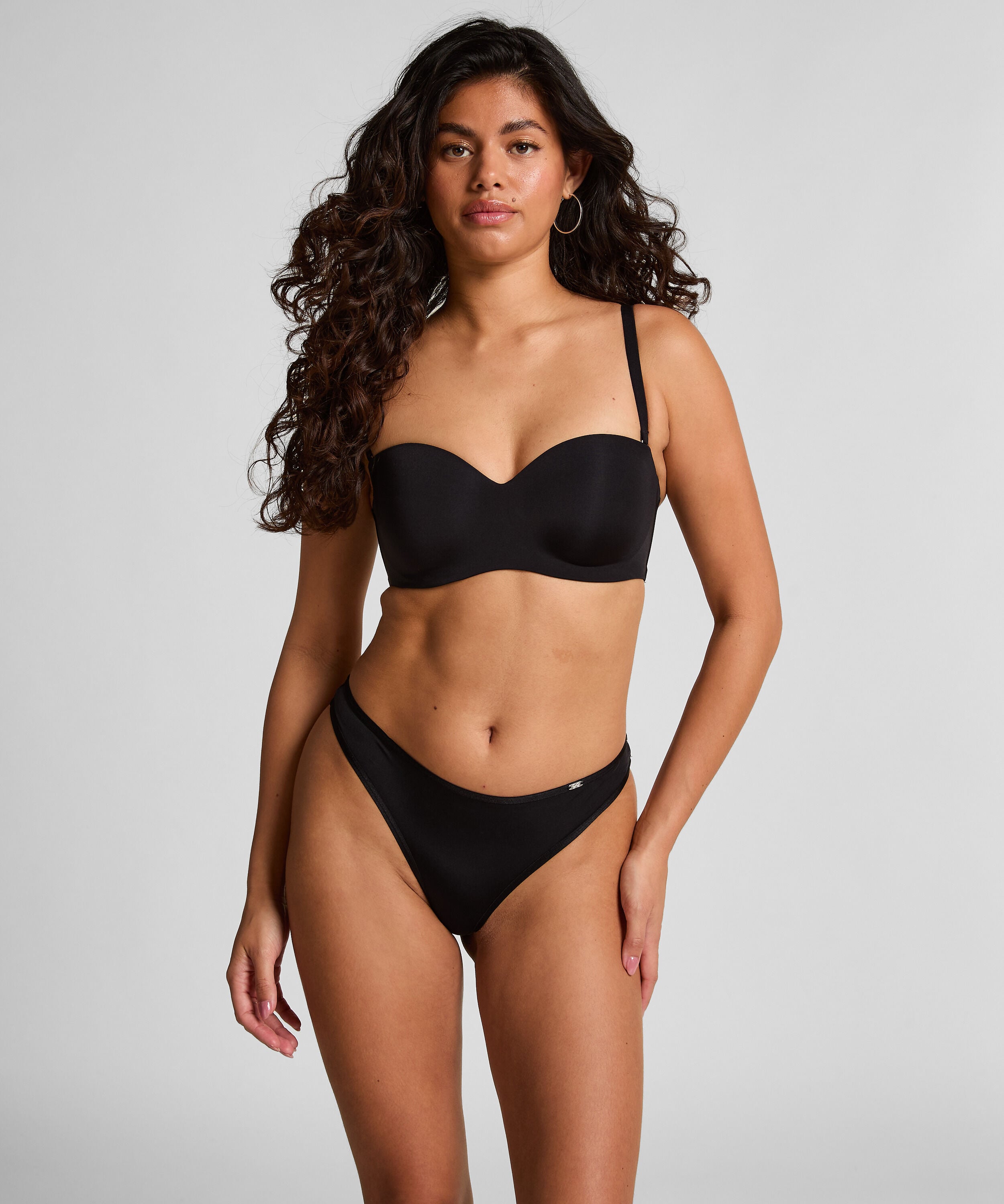 Voorgevormde strapless push-up beugel-bh Smooth