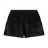Shorts Leopard, Zwart