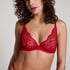 Soutien-gorge &agrave; armatures non-pr&eacute;form&eacute; Isabelle, Rouge
