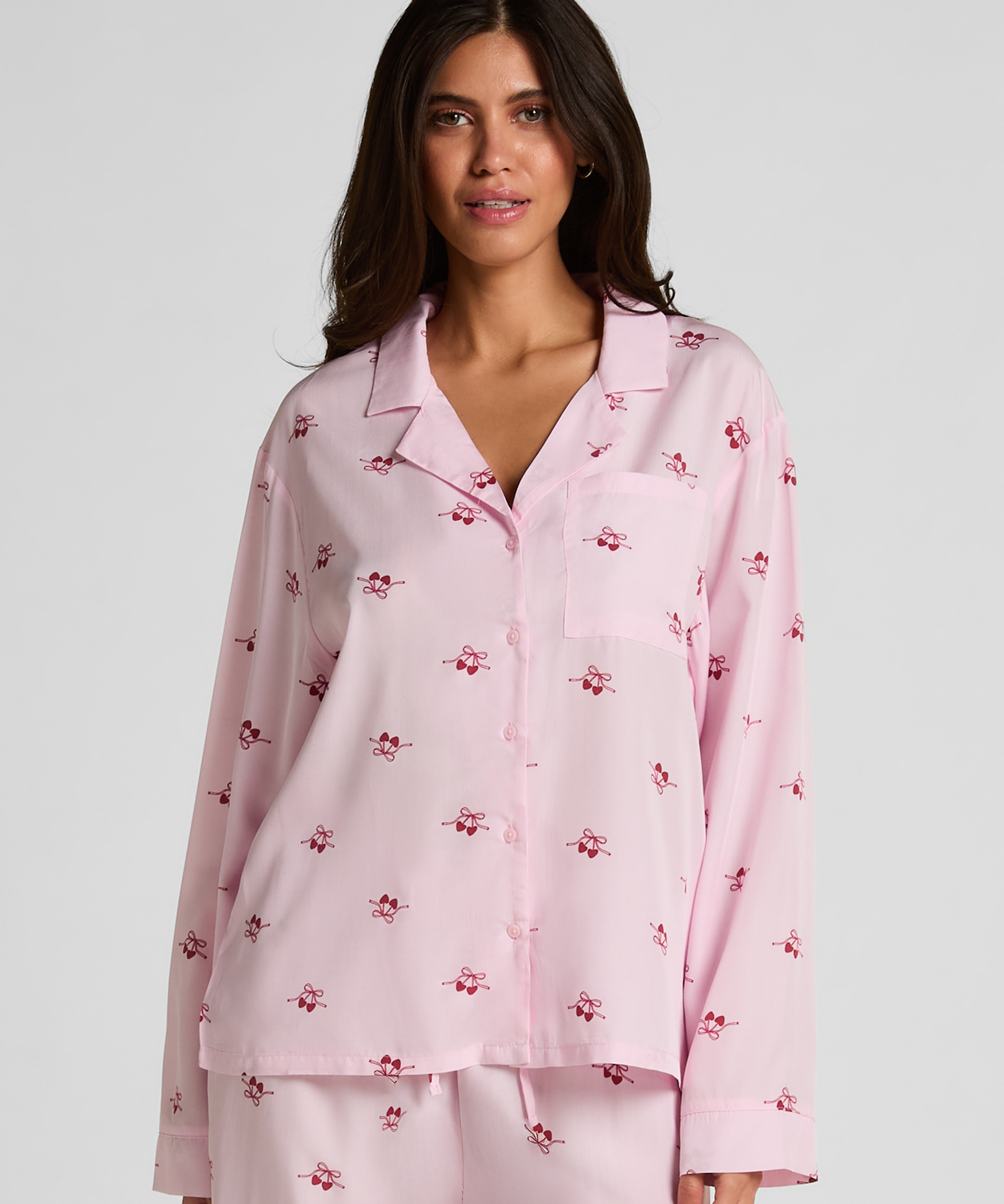 Veste tiss&eacute;e Cherry, Rose, main