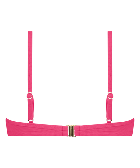 Voorgevormde beugel bikinitop Scallop, Roze