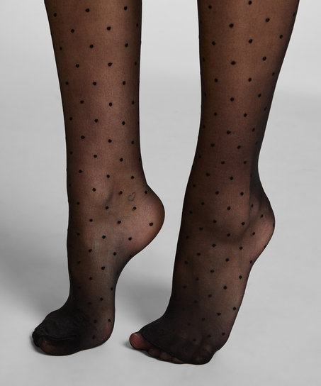 Bas autofixants Dorothy, Noir