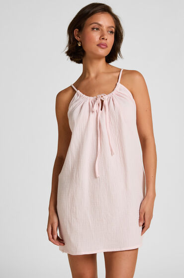 Hunkemöller Mousseline Slipdress Roze