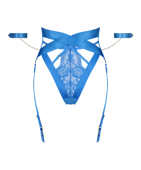 Slip br&eacute;silien Clementine, Bleu